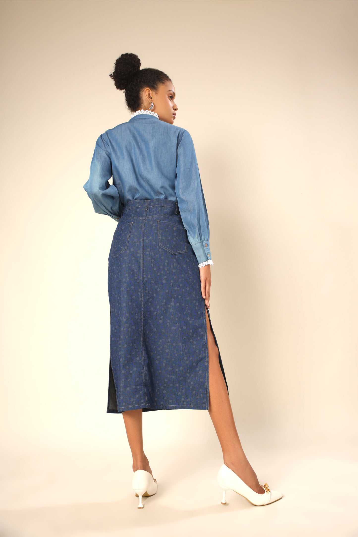 Street Strol Denim Skirt