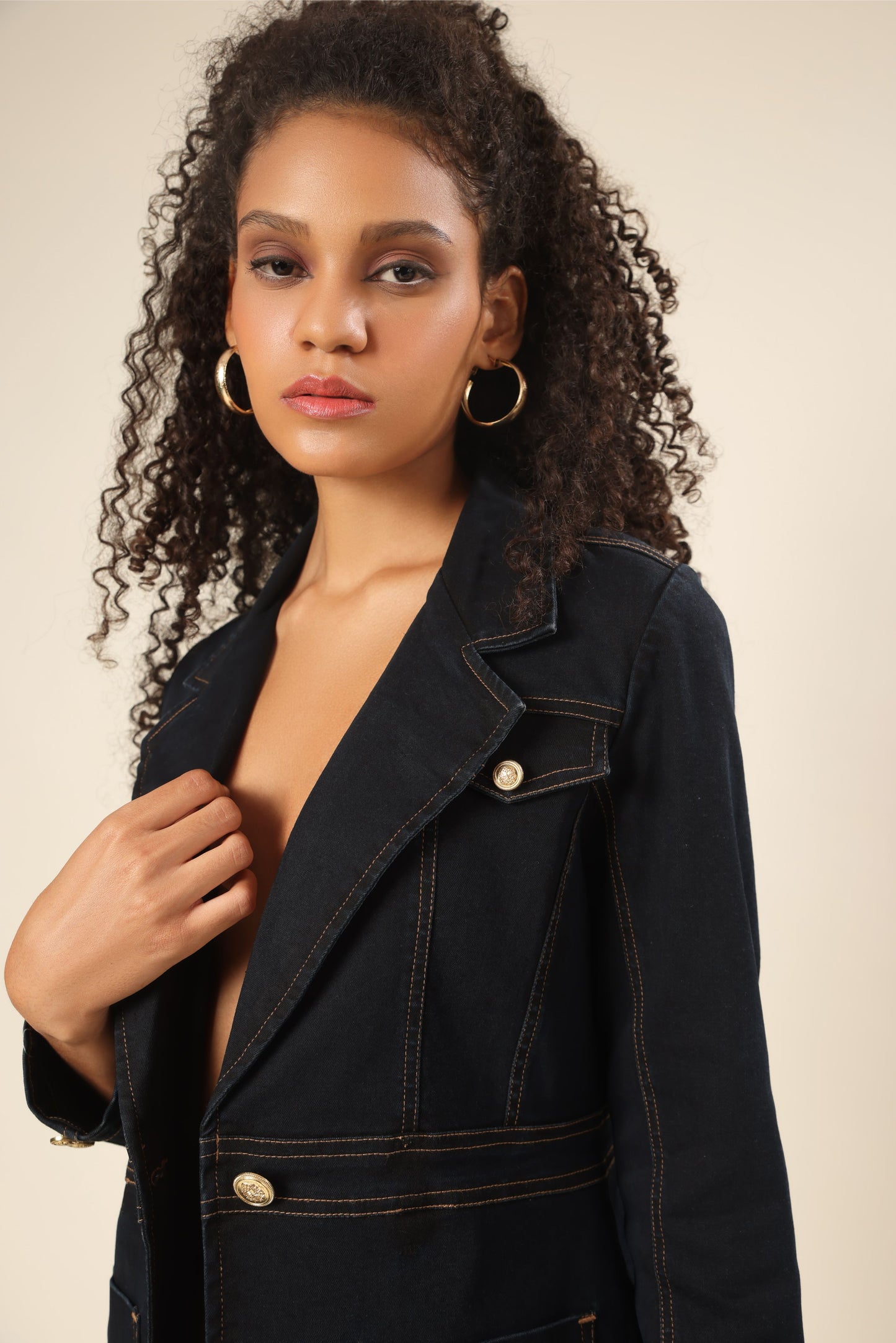 Midnight Opulence Denim Set