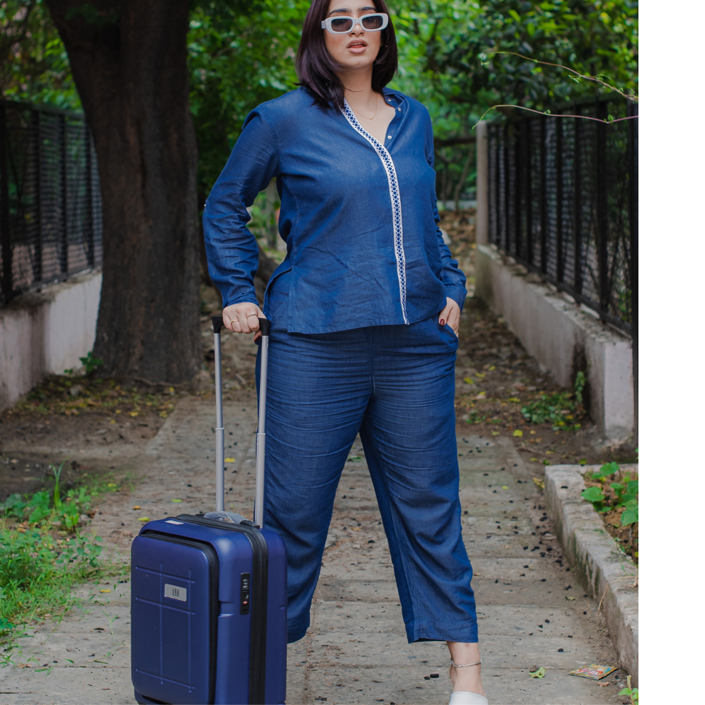 Cool Summer Denim Co-ord Set