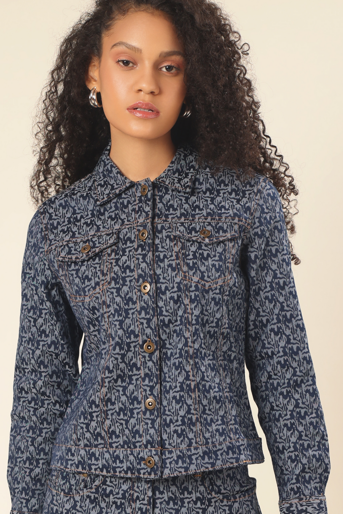 Print Me Pretty Denim Jacket