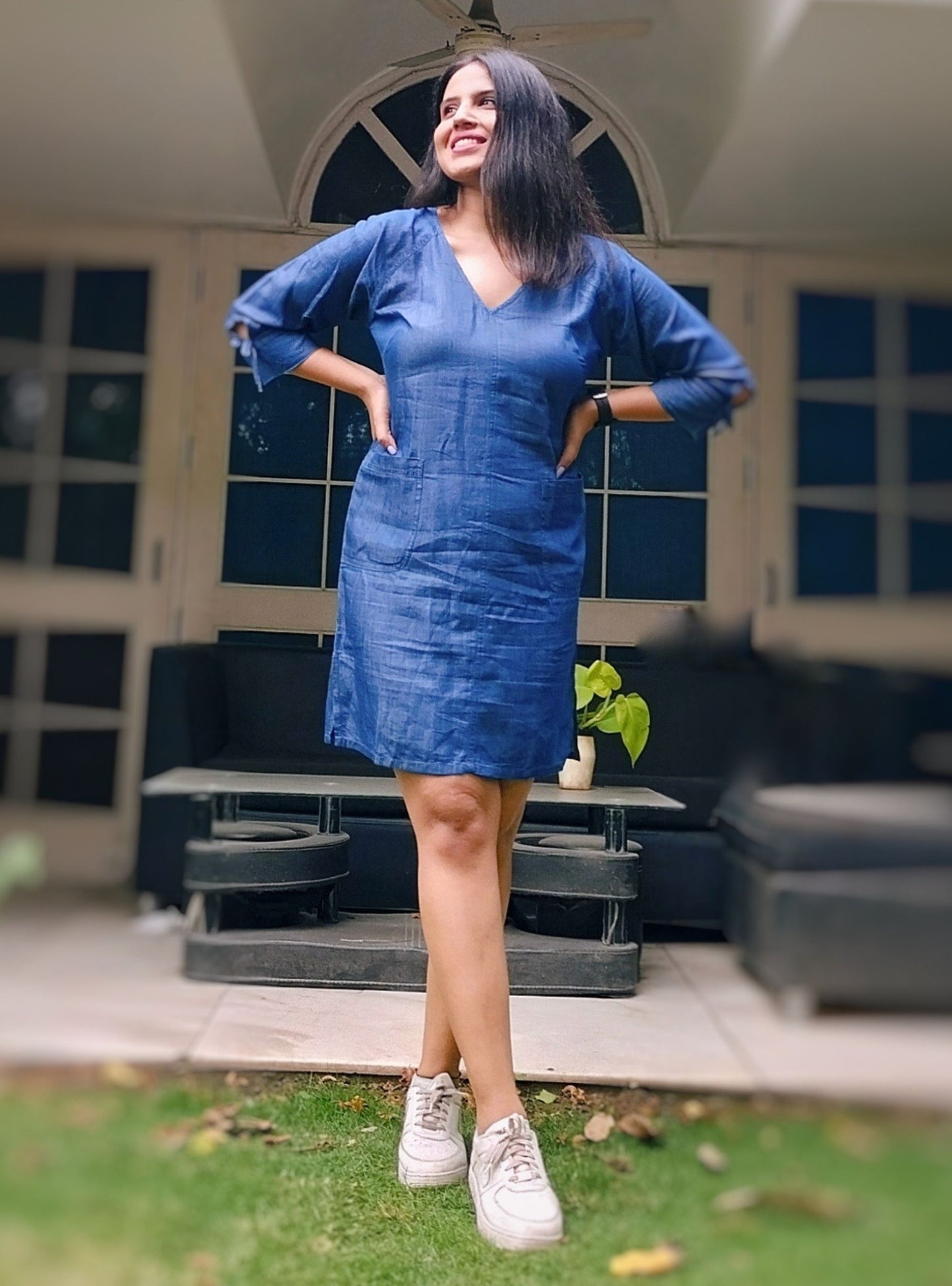 Tencel Denim Trendsetting Dress