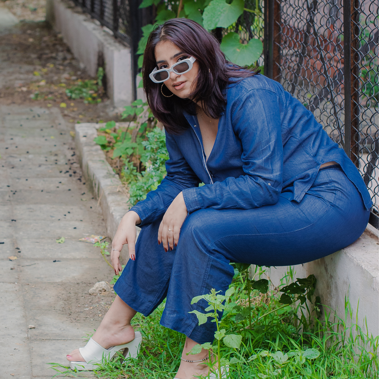 Cool Summer Denim Co-ord Set