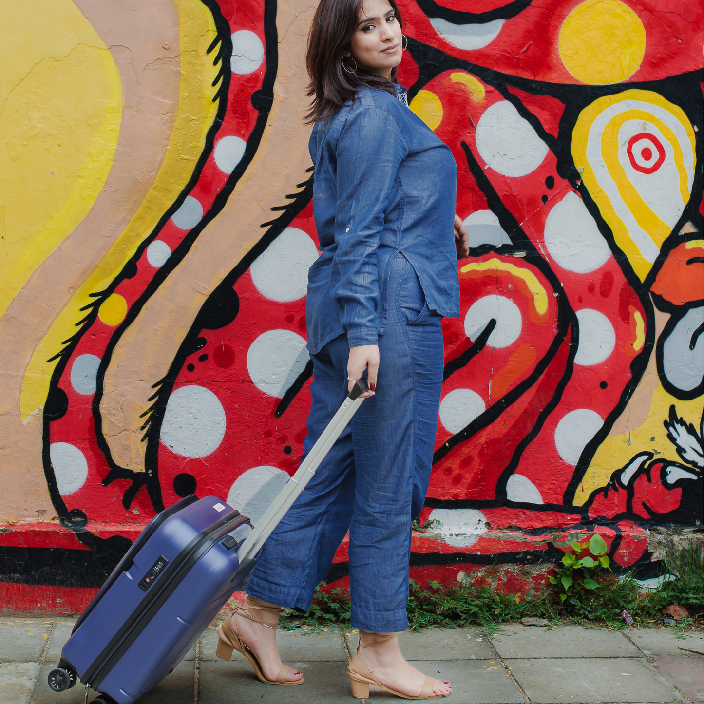 Cool Summer Denim Co-ord Set
