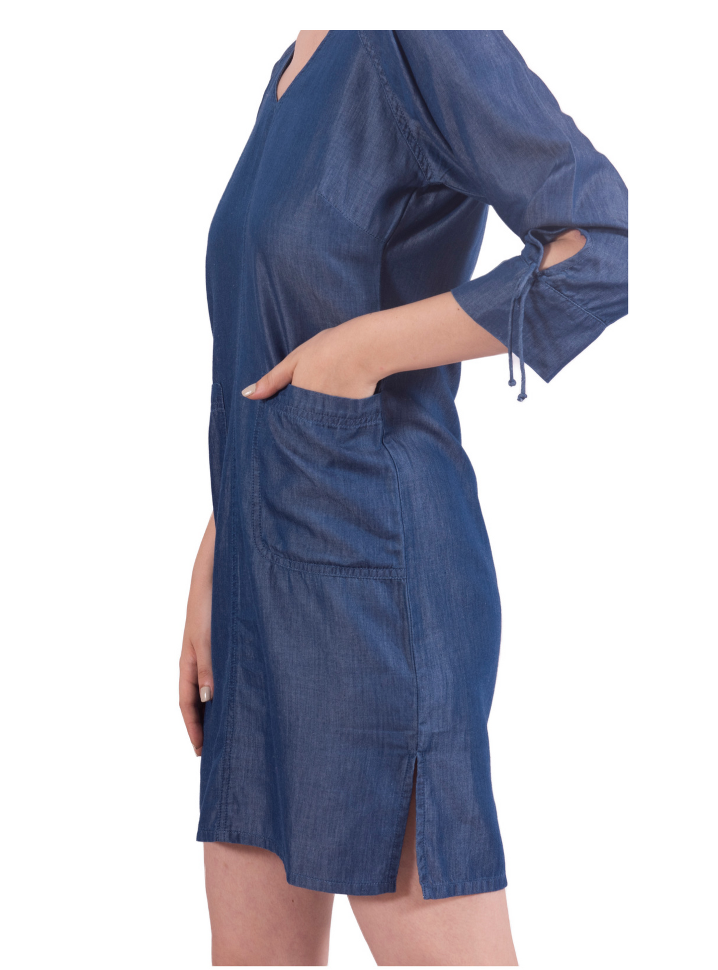 Tencel Denim Trendsetting Dress