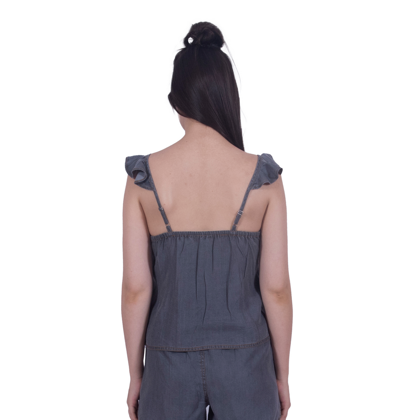 Summer Sleeveless Denim Top
