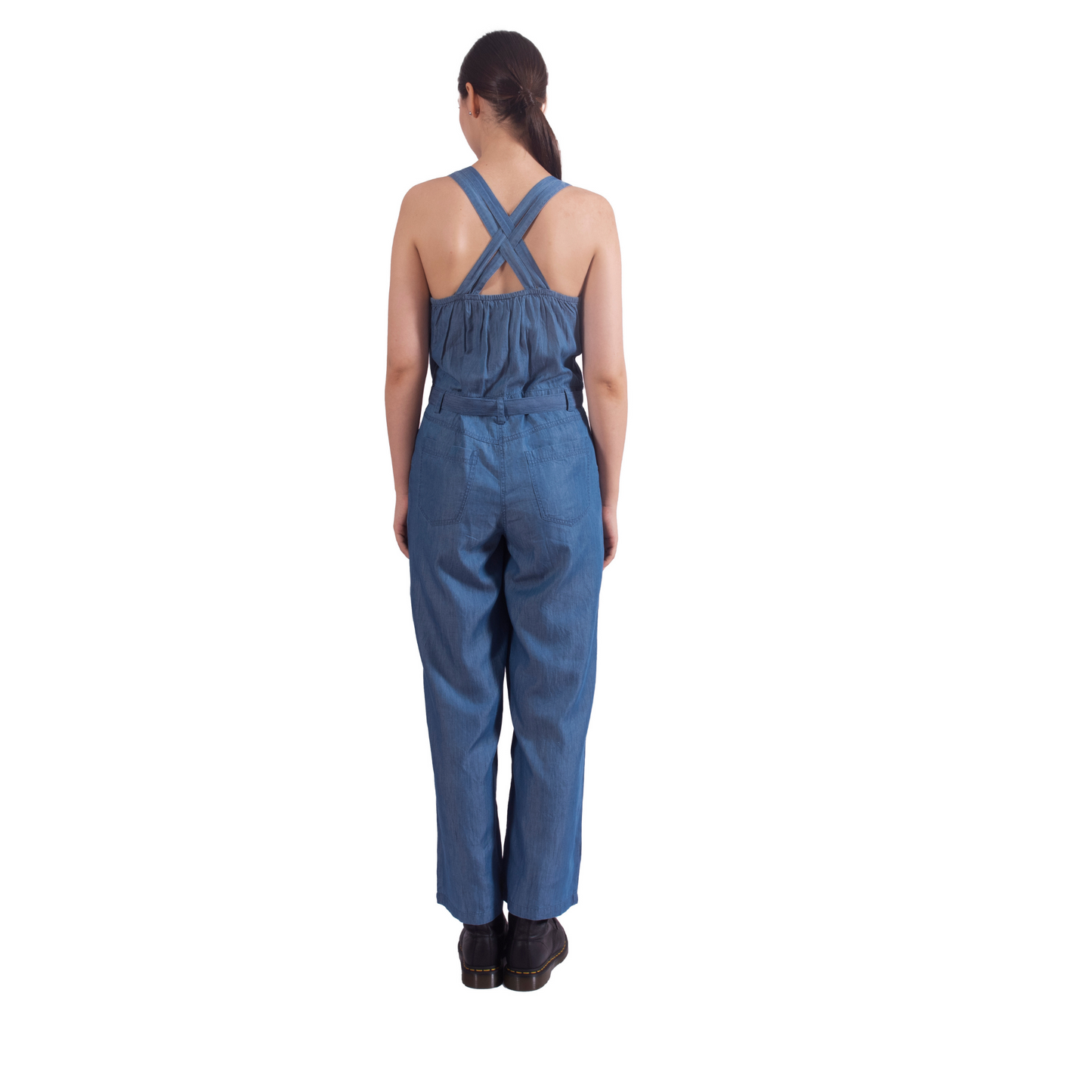 Tencel Denim Ready-To-Roll Jumpsuit