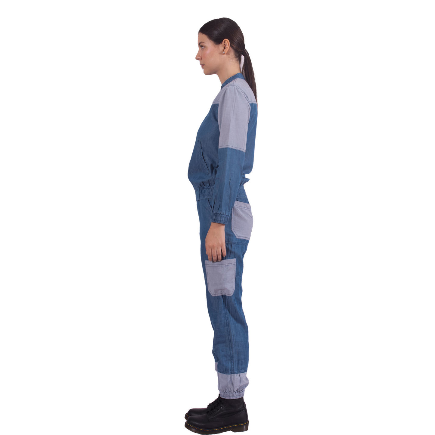Tencel Denim Dual Tone Jacket