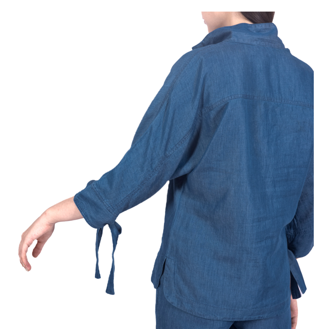 Tencel Denim Night Suit Co-ord Set