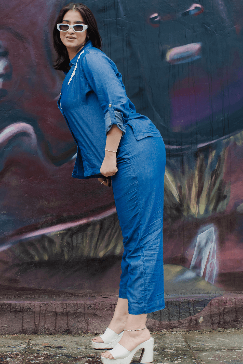 Cool Summer Denim Regular Fit Pants