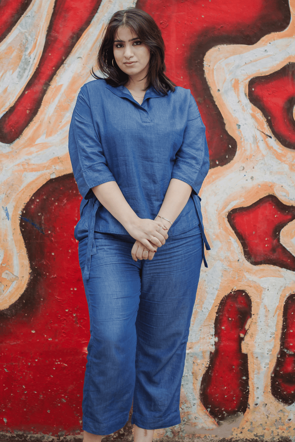 Cool Summer Denim Regular Fit Pants