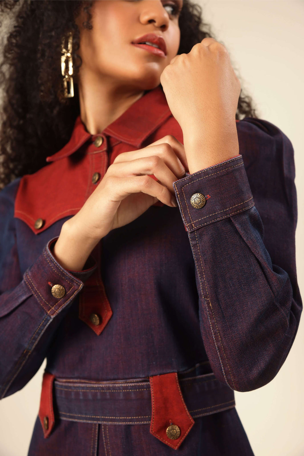 Denim Enchantress Dress