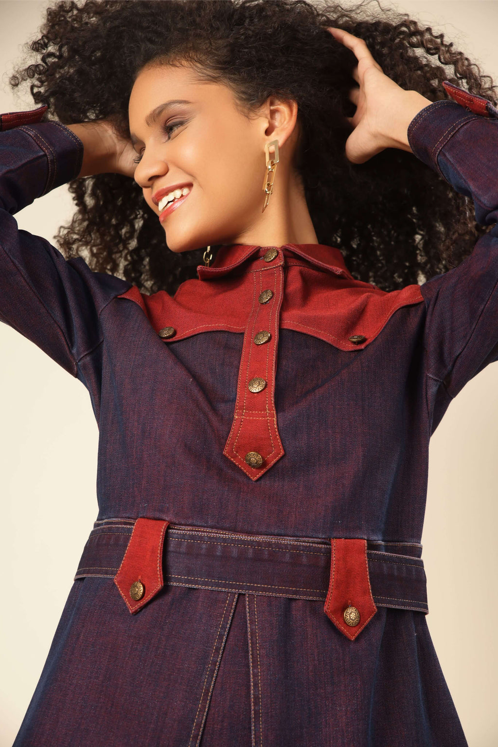 Denim Enchantress Dress