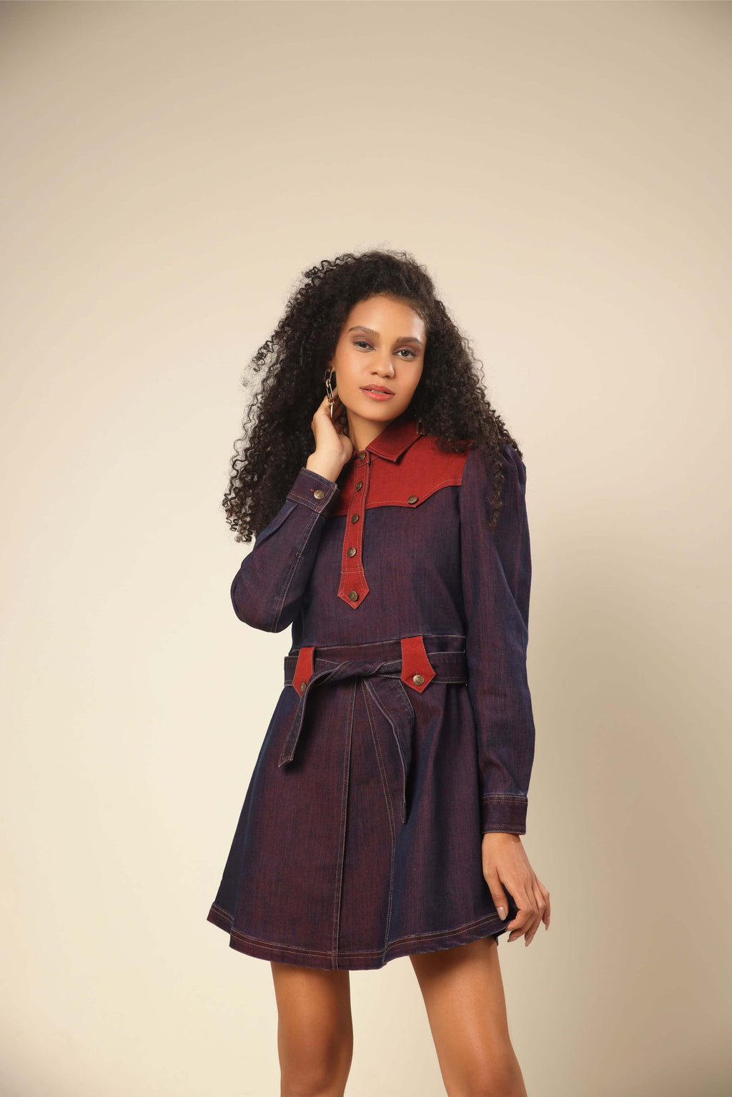 Denim Enchantress Dress