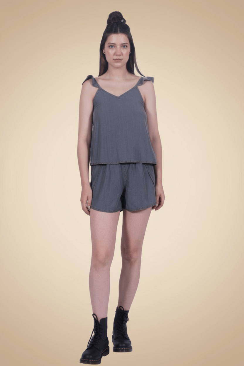 Denim Lazy Shorts