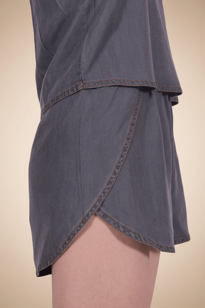 Denim Lazy Shorts