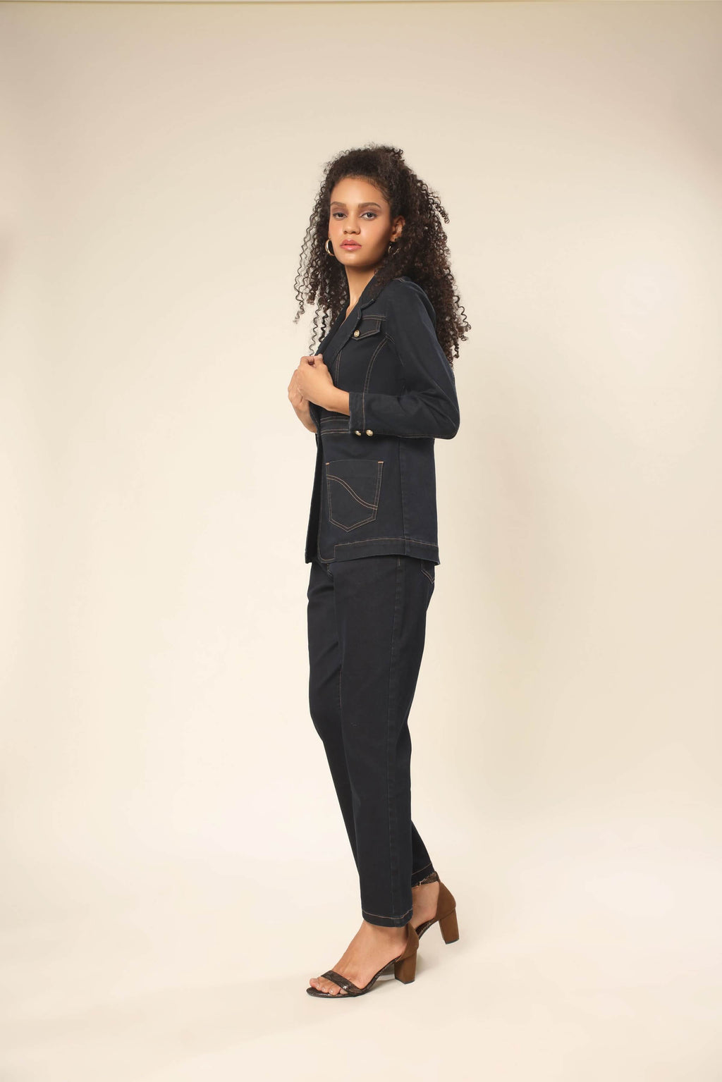 Midnight Opulence Denim Set