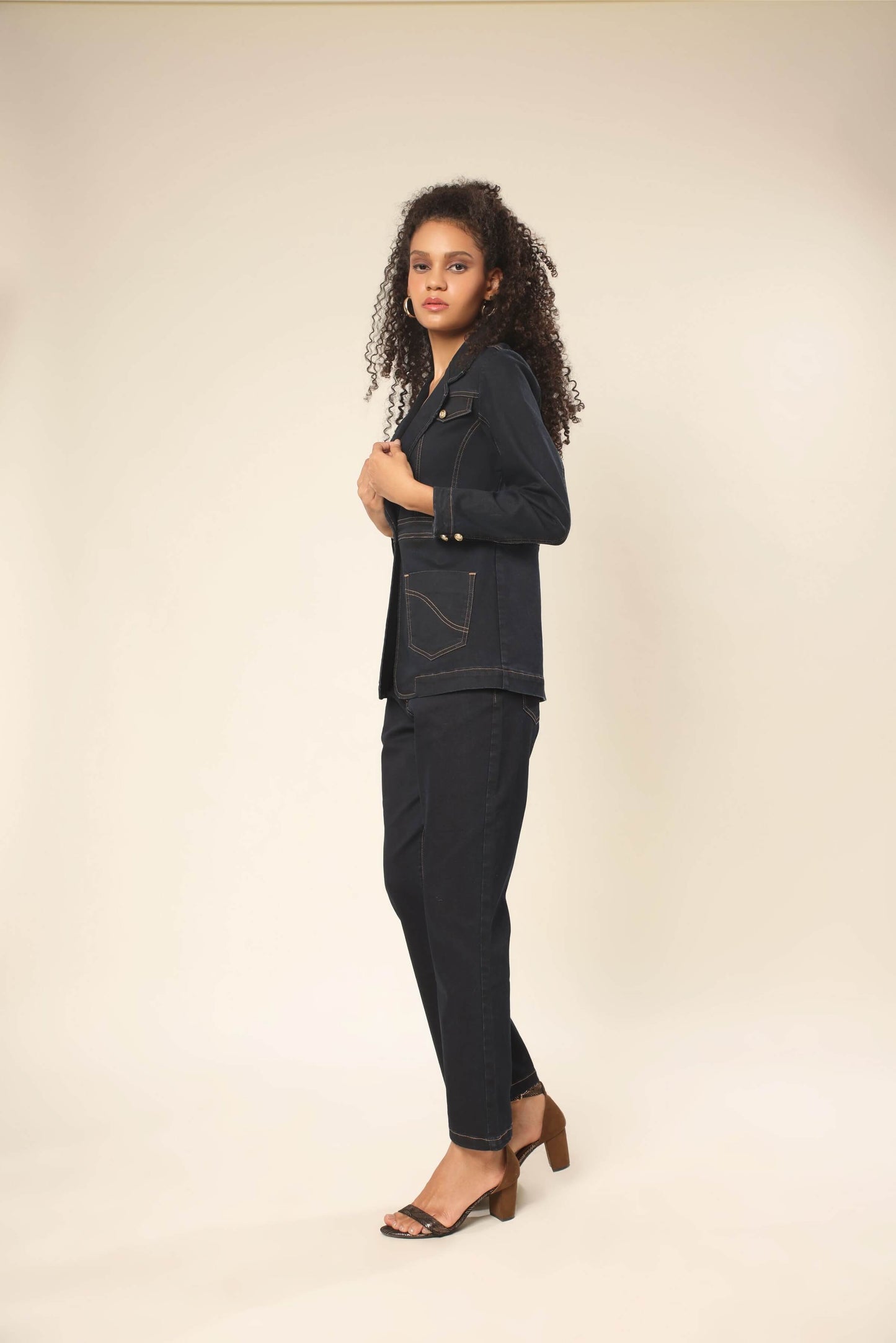 Midnight Opulence Denim Set