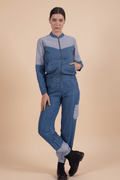 Tencel Denim Dual Tone Jacket